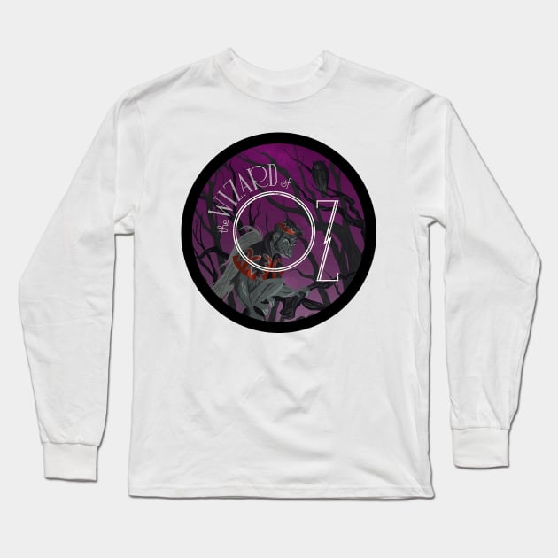 Purple Wizard Long Sleeve T-Shirt by Specialstace83